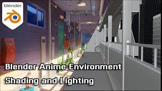 Anime Environment Creation | Blender 3+ | CGDASH