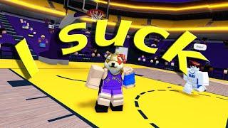 Roblox Basketball Legends but I suck