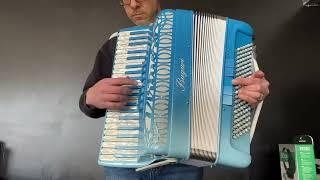 For Sale: New Bugari Virtuoso Limited Edition Model Winter #accordionshop #bugari #fisarmonica