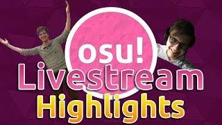 osu! Livestream Highlights | Rafis Takes #1! HappyStick God mode! Azer 2251pp Play!?