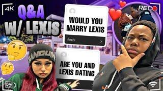 I DID A Q&A WITH LEXIES (WE KISSED 🫶) 