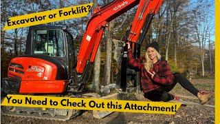 The Excavator Attachment You Never Knew You Needed  Excavator to Skidsteer Adapter