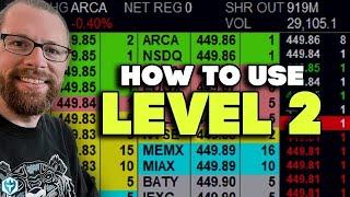 How to use Level 2 for Beginner Day Traders  #daytrading #stockmarket #learntotrade