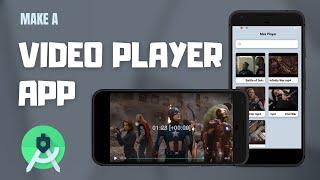 Make a Video Player App (MX Player) | Part-1/2 | Android Project