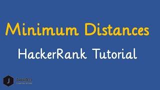 Minimum Distances HackerRank Solution