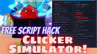 CLICKER SIMULATOR Script AUTO CLICK | FAST CLICK | FREE GAMEPASS | AUTO HATCH | AUTO REBIRTH