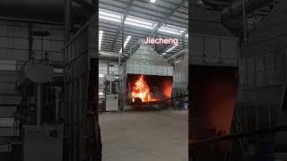 Regenerative aluminum melting furnace#meltingfurnace #aluminmummeltingfurnaces #industrialfurnace