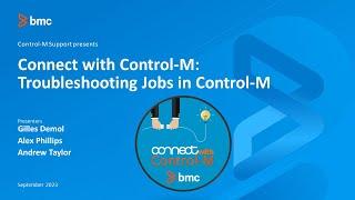 CWCM: Troubleshooting Jobs in Control-M