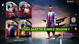 CARA MENDAPATKAN BUNDLE SEASON 1 FF DI TREND+ TERBARU !!