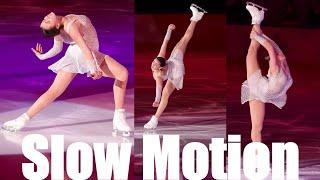 Kamila Valieva Slow Motion 'Dancing on Glass' Battle of Figure Skating Schools 2nd stage