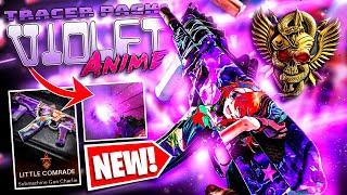 Violet ANIME TRACERS make kids RAGE in BLACK OPS COLD WAR | BEST Ak74u CLASS SETUP (VIOLET TRACERS)