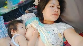 #breastfeedingvlog #athome  breastfeeding mom 