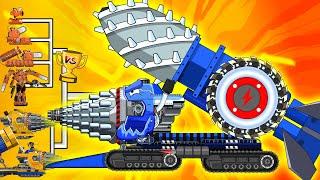 Transformers Tank: POCHITA & The Drill Monster's Transformation | Arena Tank Cartoon