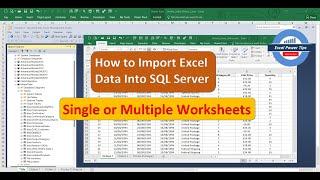 How to Import Single or Multiple Excel sheets into a SQL Server Database