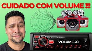 Por que meu som no volume 20% já e forte? cuidado com isso #somautomotivo