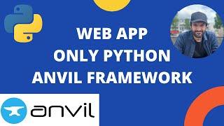 Anvil Python Framework: Build a web app using only Python