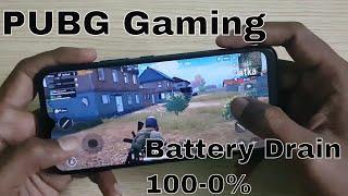 Infinix Hot 8 PUBG Gaming & Battery Drain Test (100-0%)