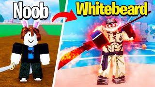 Upgrading NOOB to GOD Whitebeard in Blox fruits