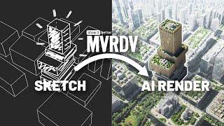 How MVRDV is using AI to design their buildings