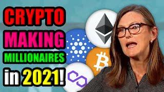 Become a Cryptocurrency Millionaire by 2025 | Cathie Wood Calls for 500k Bitcoin in 5 Years