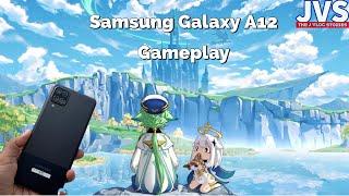 Samsung Galaxy A12 Genshin Impact Gameplay - Filipino
