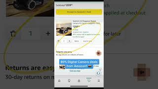 Amazon Digital Camera Deal #Photography #Photos #Camera #AmazonDeals #DealOfTheDay #AmazonInfluencer