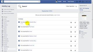 How to View and Delete Your Facebook Search History