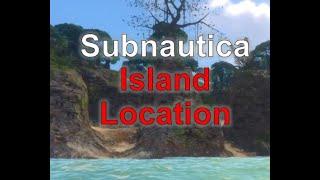 Subnautica floating Island location