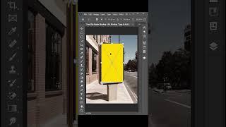 How to Create a Realistic Street Billboard Mockup in Photoshop | Step-by-Step Tutorial