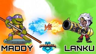 MaddySimp vs Lanku2008 in Brawlhalla Tournament India #brawlhalla