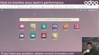 Webinar Thai - How to manage and monitor your team's performance with Odoo