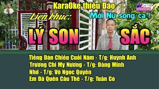 Karaoke liên khúc Lý Son Sắc – Thiếu Đào – Hát với Hoàng Giang | Giang