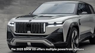 FIRST LOOKS AT THE 2025 BMW X9 – Redefining Luxury & Power