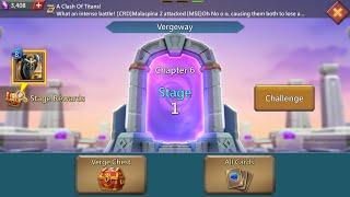 Lords mobile Vergeway chapter 6 stage 1