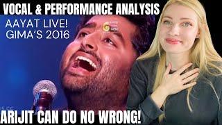 Vocal Coach/Musician Reacts: ARIJIT SINGH ‘Aayat’ Live! 2016 GIMA’s