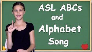 ASL Alphabet Lesson and Slow Alphabet Song