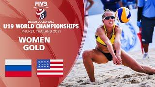 RUS vs. USA - Women's Gold | U19 Beach Volleyball World Champs 2021