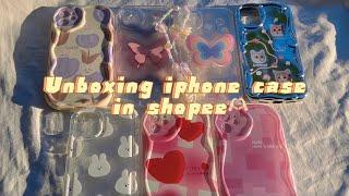 [UNBOXING] Phone case unboxing🫶 // Ốp lưng iphone trên shopee // Dieuxinhh