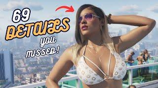 69 Details You Missed in GTA VI Trailer #gta6