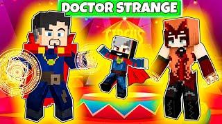 Having A DOCTOR STRANGE FAMILY in Minecraft! (Hindi)