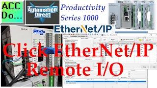 Productivity 1000 Series PLC Click EtherNet/IP Remote IO