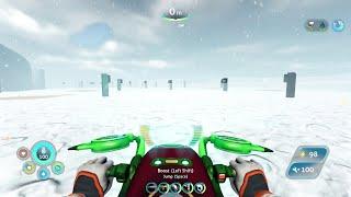 Subnautica: Below Zero. How to reach the top of the glaciers and find a secret area.