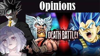 Seth Gives his Actual Opinion on Vegeta vs Thor Death Battle Ft Six + Funny Stream Highlights