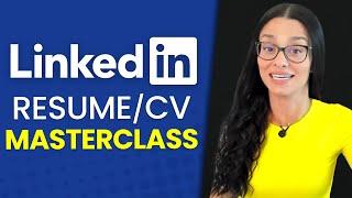 How to BEST Optimize LinkedIn Profile and Resume 2024