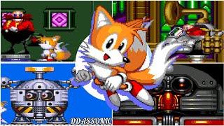 Super Tails And Golden Flickies Vs Sonic Trilogy All Bosses + 2 Delta New Bosses