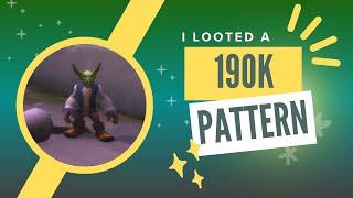 I LOOTED A 190K PATTERN! -  Dire Maul North 'Free Knot' Quest Guide