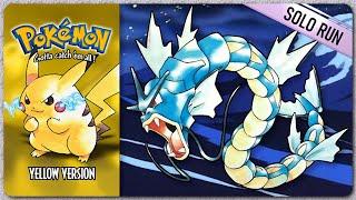 Gyarados Only! | Pokémon Yellow Solo Run Live