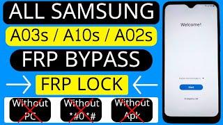 All Samsung A03s/A10s/A02s FRP Bypass Without Pc | FRP Lock Remove | Google Bypass