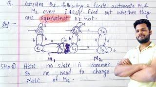 Equivalence of Two finite automata with Example I TOC | lec-10