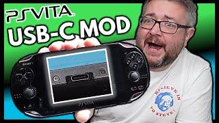 My PS Vita DIED | Let's INSTALL a USB-C Port!